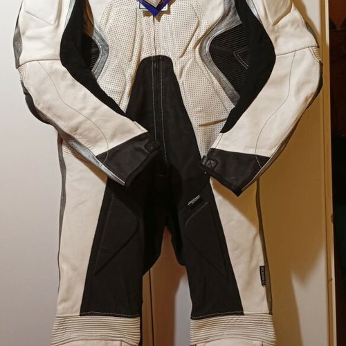 MBW New Suit TV MotoGrandprix Club leather motorcycle suit, size 54 XL