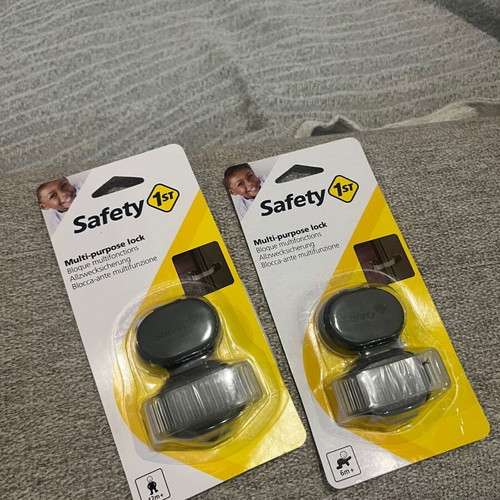 Safety 1st Multi-Purpose Lock new, grey color