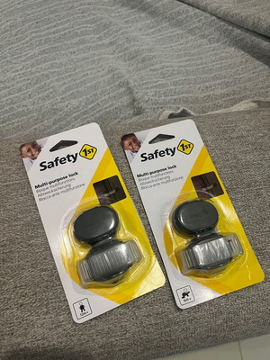 Safety 1st Multi-Purpose Lock new, grey color