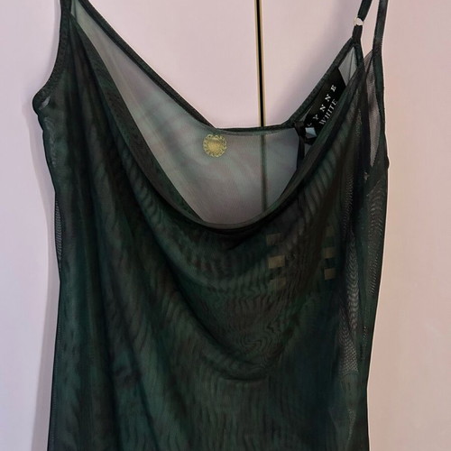 Lynne blouse new, size 40, black and green