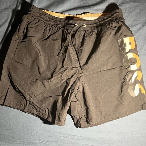 Hugo Boss swim shorts like new, size XL, black