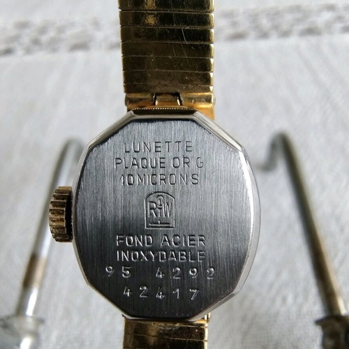 Radiant women's wristwatch used, gold-plated, 1960s