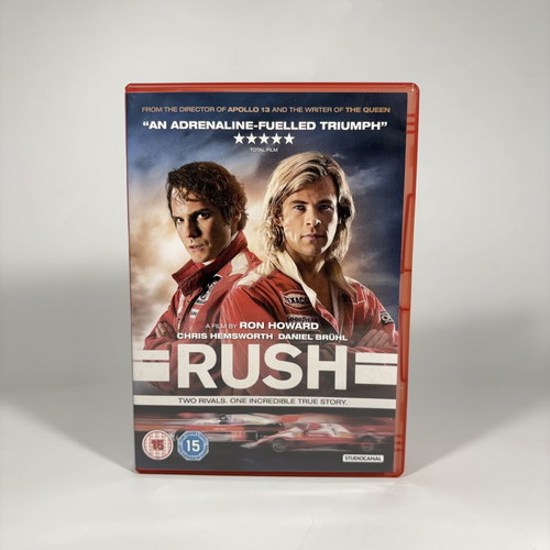 Rush DVD like new with English subtitles and slipcase
