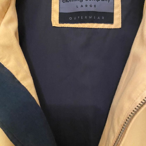 4 YOU men's windbreaker like new, yellow, sizes L and XL