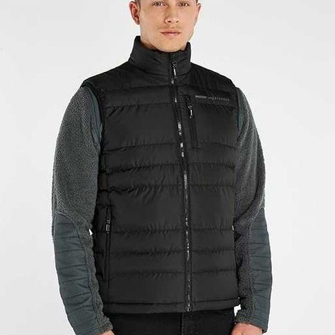 Protest Vest men's used black size M polyester