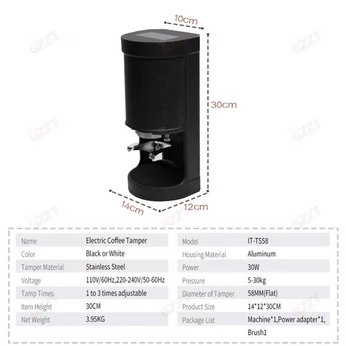 Same Puqpress electric coffee tamper like new