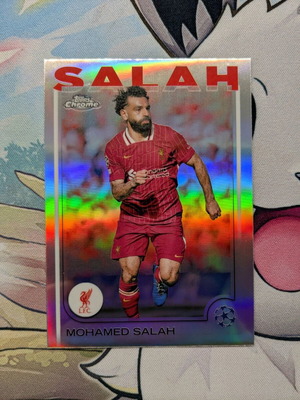 Mo Salah holo card like new