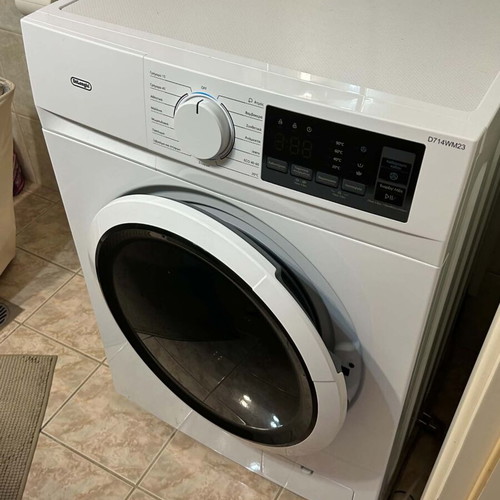 De Longhi washing machine new, A+ class, 8 kg capacity