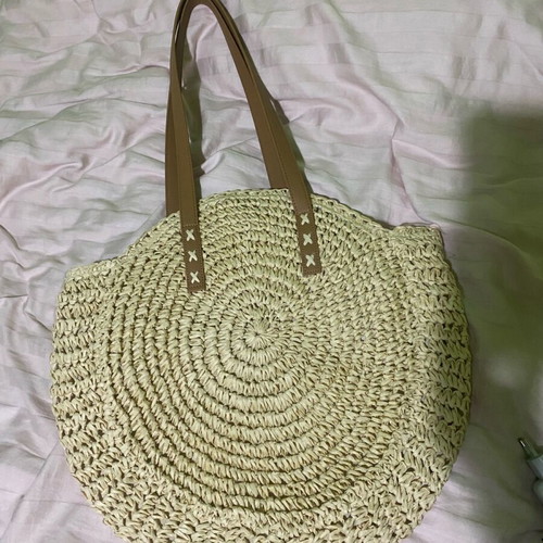 Straw bag new, unused