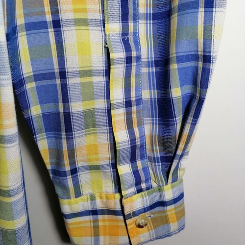 Plaid shirt used, size XL, multicolor