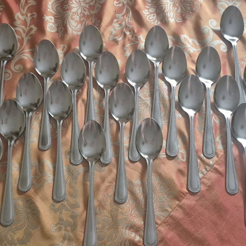 Soup spoons new, set of 24 pieces