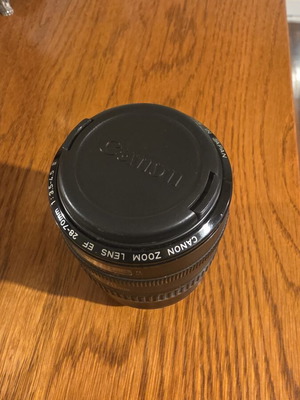 Canon EF 28 to 70mm f/3.5 to 4.5 Zoom Lens used