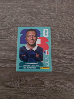 Panini FIFA World Cup 2026 Kylian Mbappé FRA 20 sticker like new
