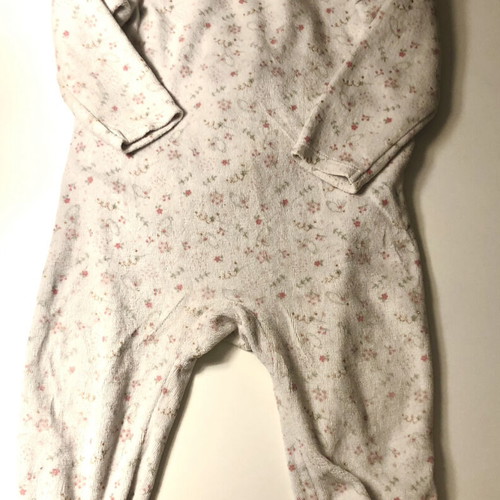 Orchestra velvet sleepsuit 12-18 months like new, cotton texture