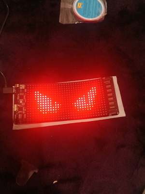 Ευέλικτη οθόνη LED με τροφοδοσία USB και τηλεχειριστήριο καινούργιο