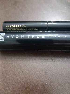 Avon and Korres mascara waterproof new