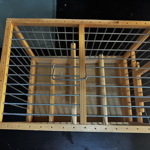 Wooden birdcage like new