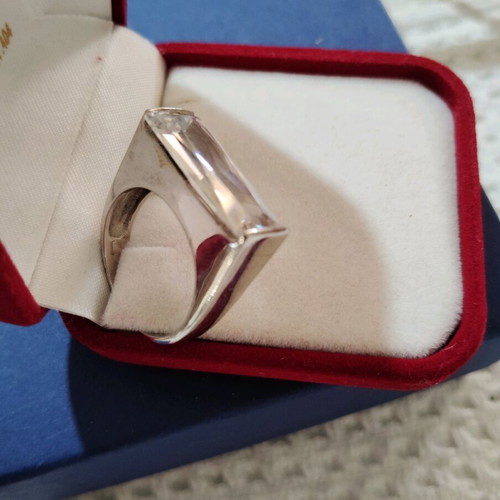 Silver ring like new