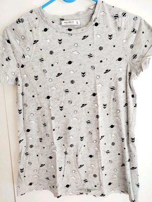Women's t-shirt used, size M, gray