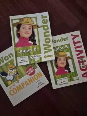 Σετ βιβλία i Wonder Junior B για εκμάθηση Αγγλικών, Express Publishing