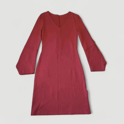 Midi classic dress used, red, sizes S and M