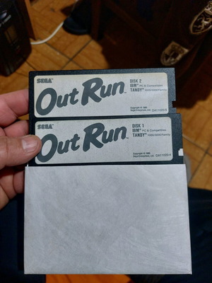 Video games floppy disks used, pack for IBM, Dec 1990