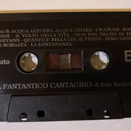 Κασέτα Il Fantastico Cantagiro Di Ezio Radaelli μεταχειρισμένη