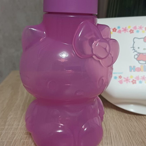 Tupperware Hello Kitty bottle and food container set