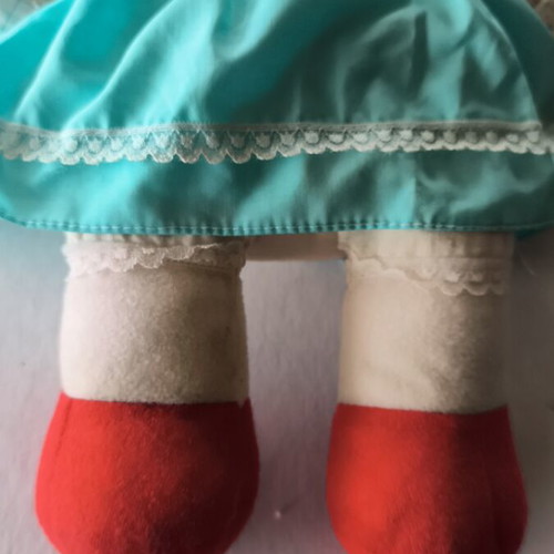 Vintage Lahanoula Fruit Doll kid's like new, size 37x30 cm