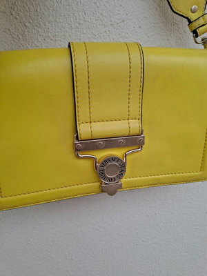 Versace Jeans shoulder bag like new, yellow