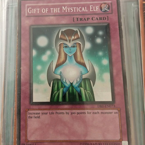 Yu-Gi-Oh card Gift of the Mystical Elf like new