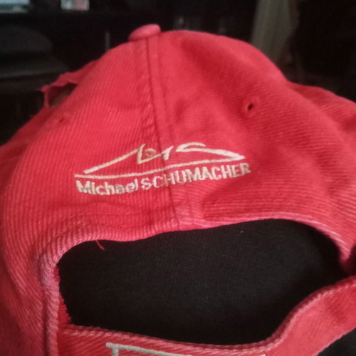 Ferrari Schumacher cap used, authentic