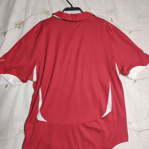 Puma Switzerland SFV Home Soccer Jersey Shirt Red White Size L Credit Suisse