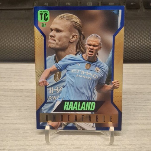 Panini Top Class 2025 Erling Haaland Unbeatable Blue new