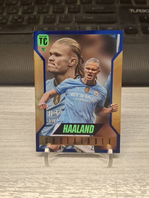 Panini Top Class 2025 Erling Haaland Unbeatable Blue new