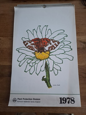 Συλλεκτικό ημερολόγιο ICI Plant Protection Division 1978 σαν καινούργιο