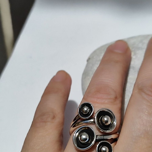 925 Silver Ring Like New With Adjustable Size