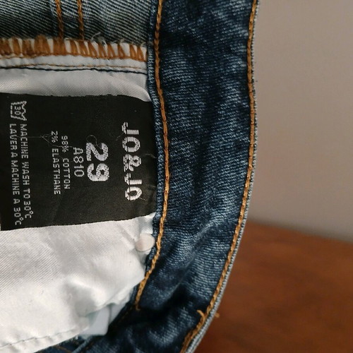 Jo&Jo jeans like new, elastic, waist 78-80, hips 96-98, length 98, blue