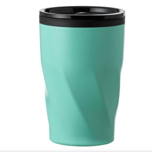Thermos cup mint color 350ml like new, stainless steel
