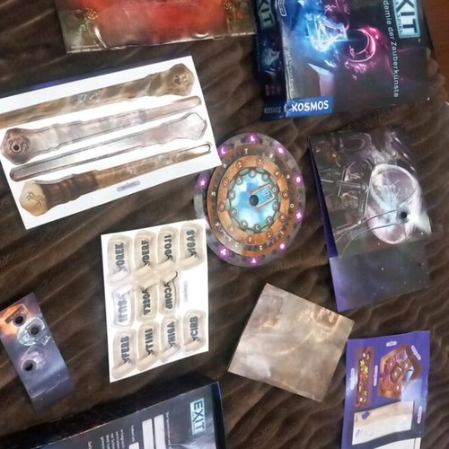 Kosmos Exit das Spiel Die Akademie der Zauberkünste new German board game