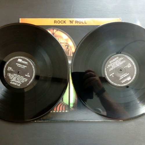 Rock n Roll record used, double