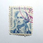 Γραμματόσημο ΗΠΑ 5c George Washington Liberty Series 1960 σαν καινούργιο