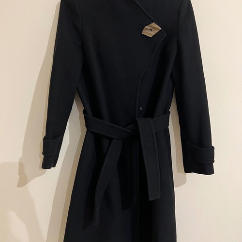 Mango coat like new, size S, black