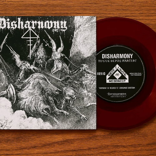Disharmony The Gate of Deeper Sleep Collectible 7" EP Vinyl 1993