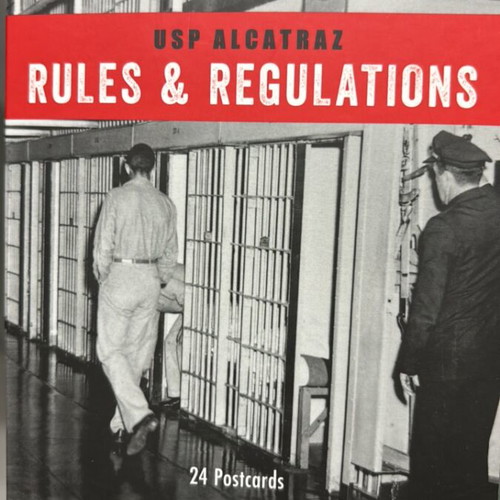 Alcatraz postcards new, set of 24