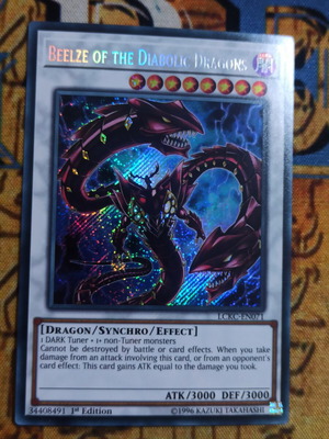 Beelze of the Diabolic Dragons κάρτα Synchro Monster σαν καινούργιο