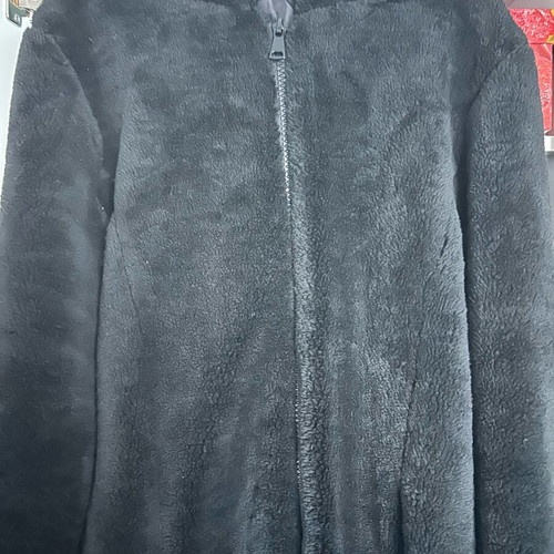 Celestino black fur coat like new, women's