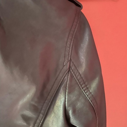 Perfecto leather jacket John Galliano size 42 IT new, black