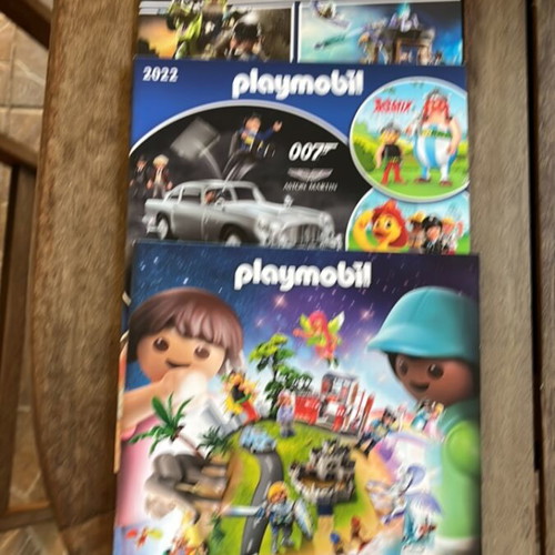 Playmobil catalogs new, 2021 part 2, 2022 part 1, 2023 part 2