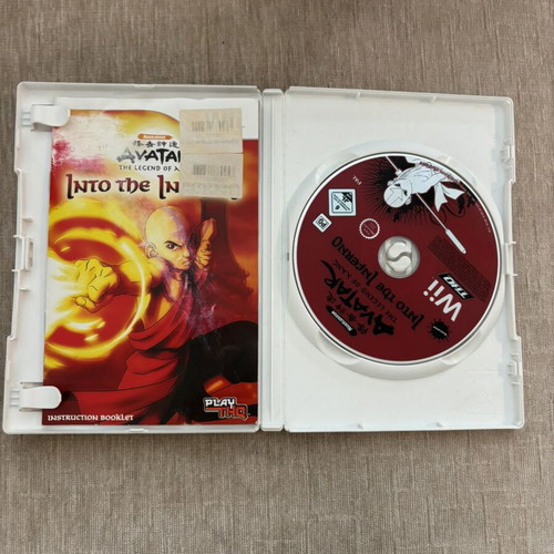 Avatar Into the Inferno Nintendo Wii game used, English